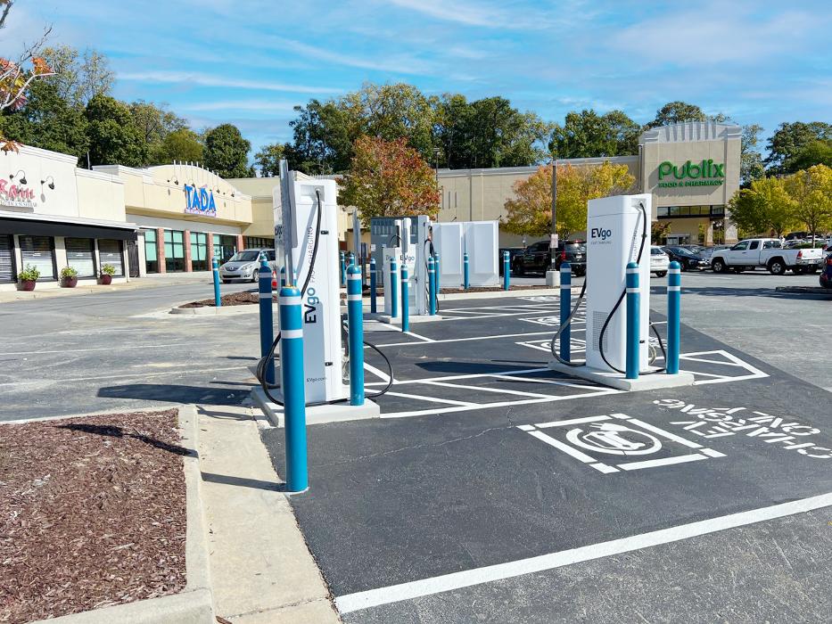 EVgo Car Charging Station