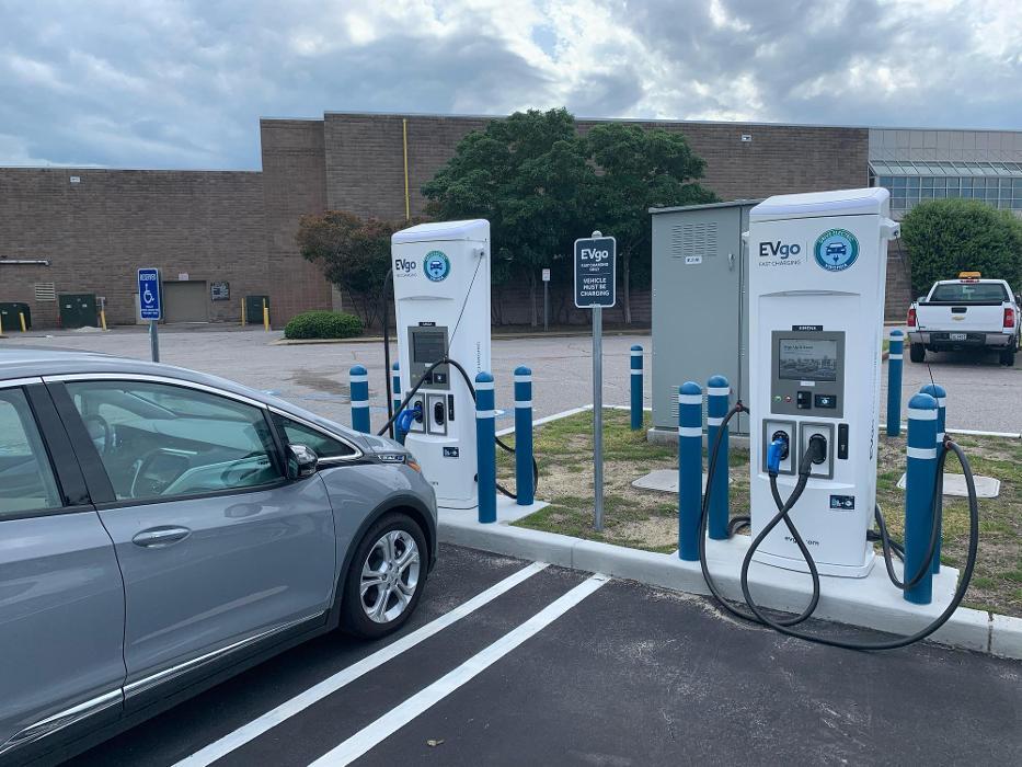 EVgo Car Charging Station