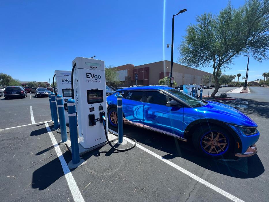 EVgo Car Charging Station
