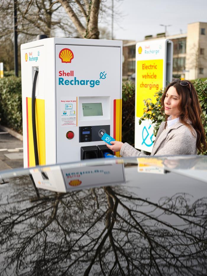 Shell Recharge Charging Station