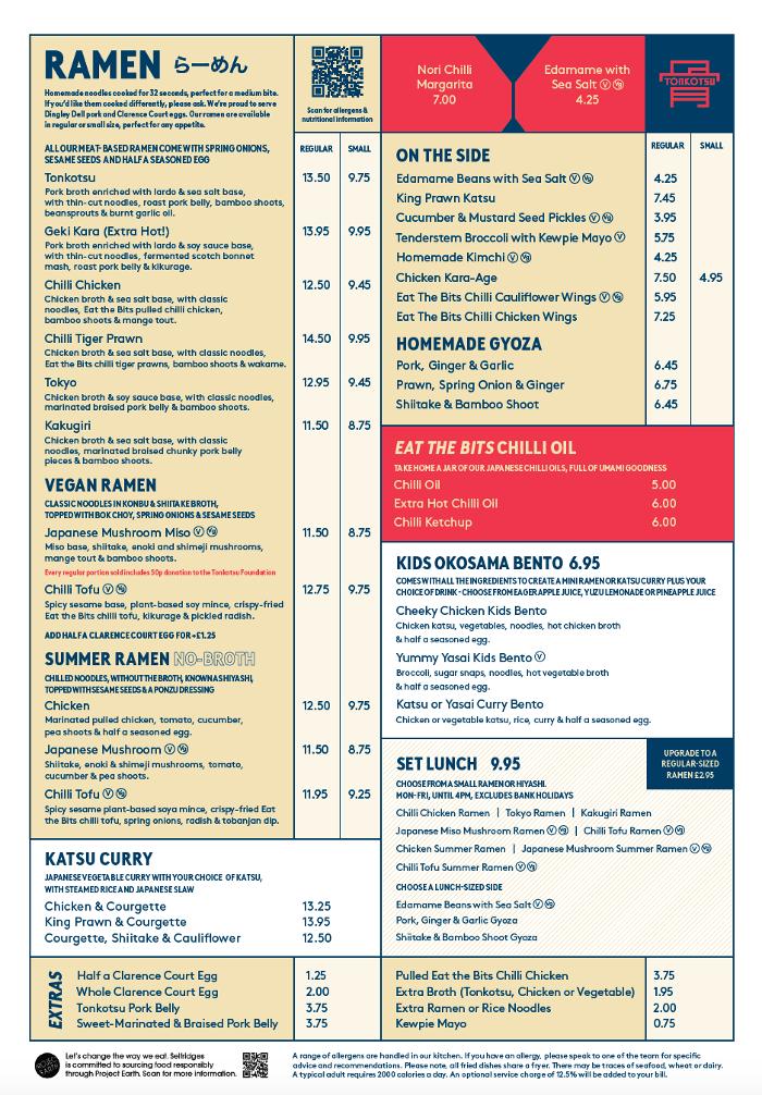 Tonkotsu Birmingham Selfridges