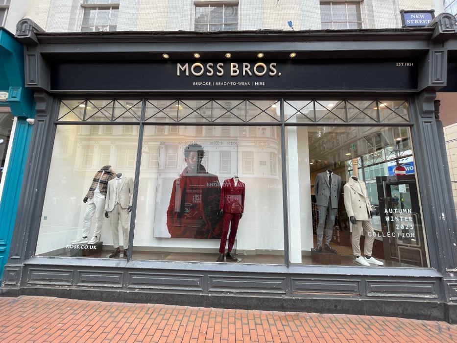Moss Bros Birmingham New Street
