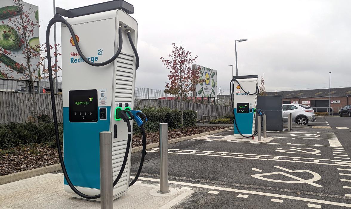 Shell Recharge Charging Station