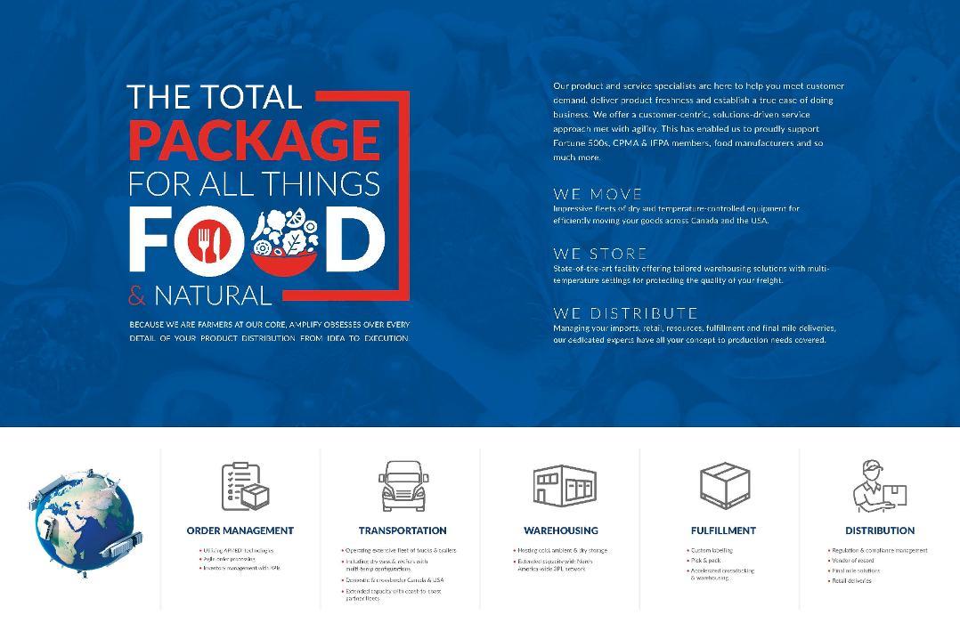 Amplify Logistics Cold Storage Moncton