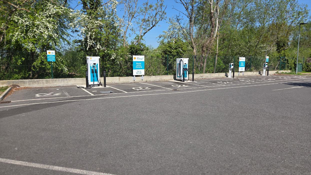 Shell Recharge Charging Station