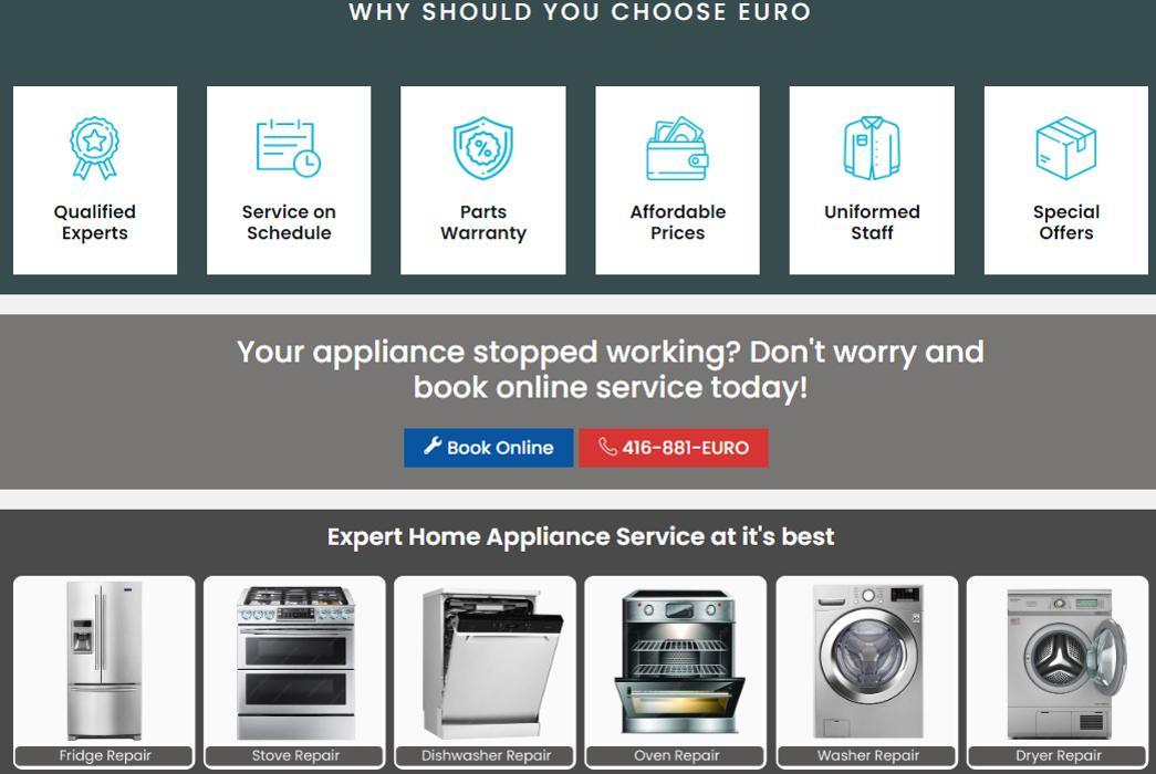 Euro Appliance Services Ltd