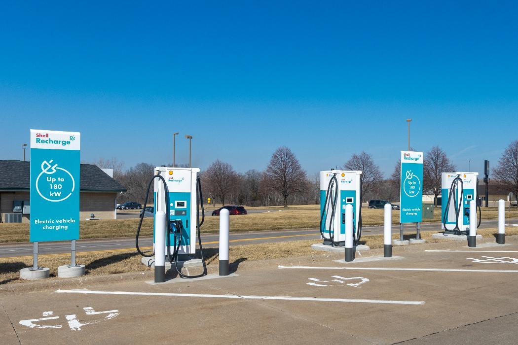 Shell Recharge Charging Station