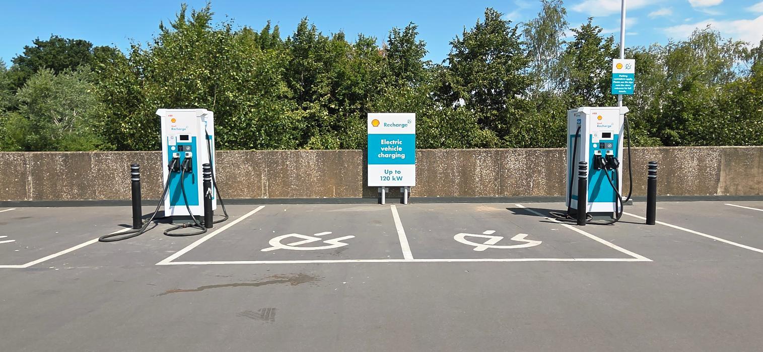 Shell Recharge Charging Station