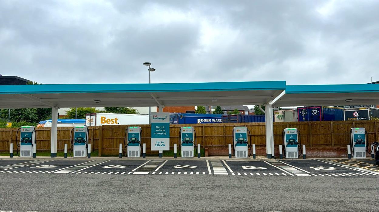 Shell Recharge Charging Station