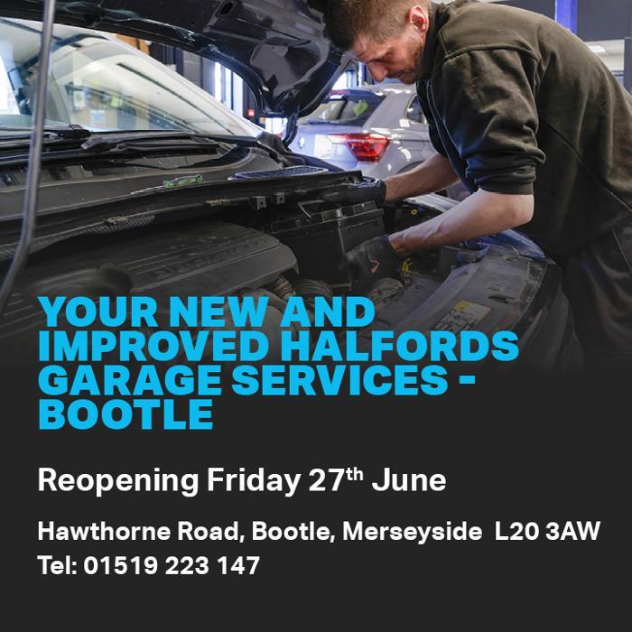 Halfords Garage Services Bootle