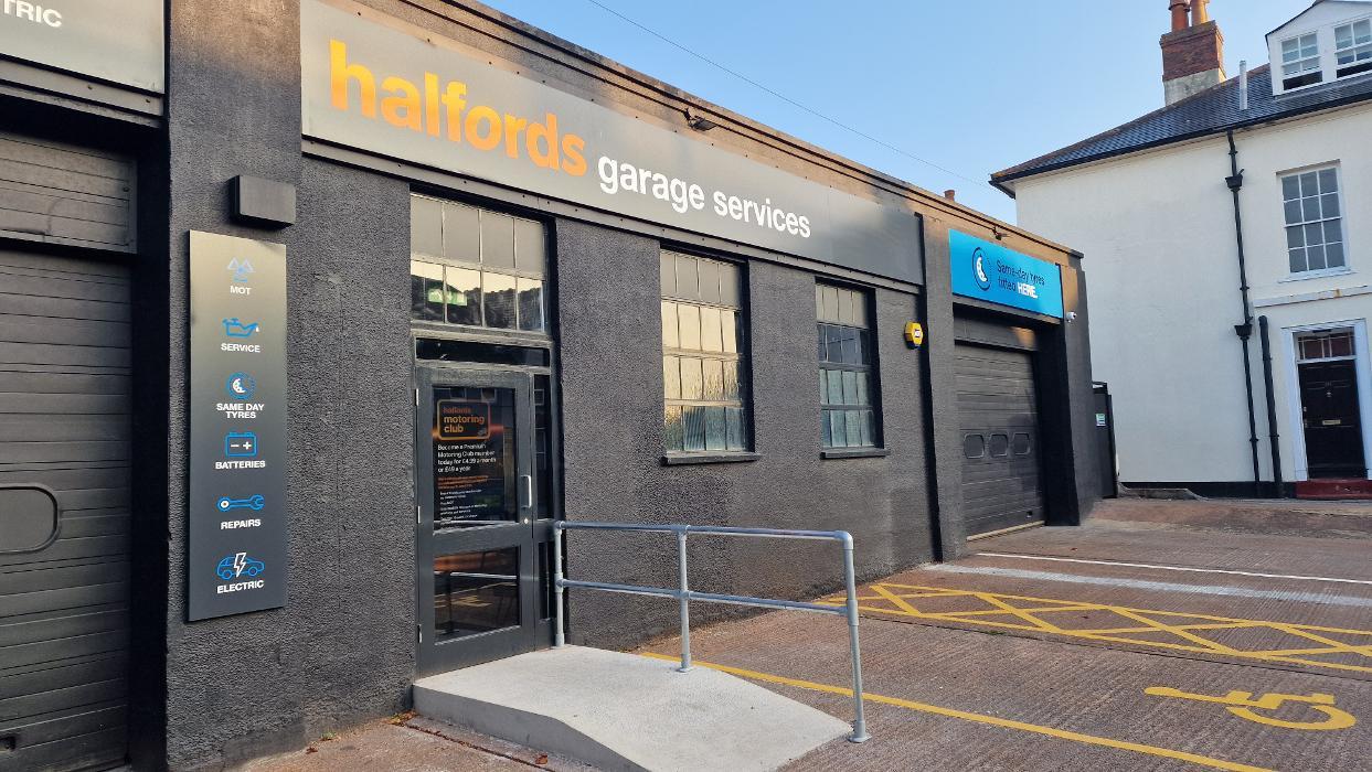 Halfords Garage Services Exeter