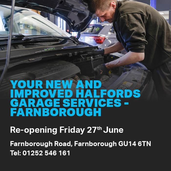 Halfords Garage Services Farnborough