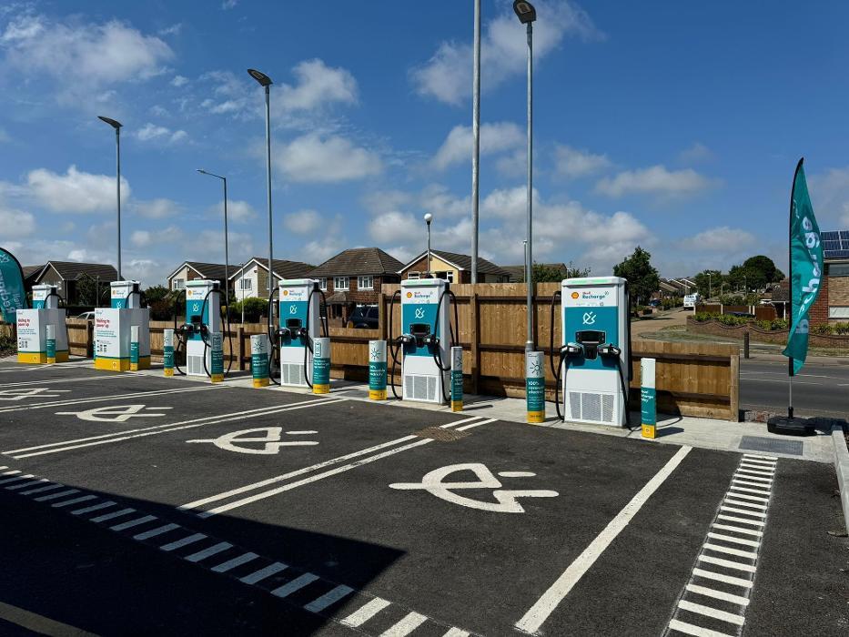 Shell Recharge Charging Station