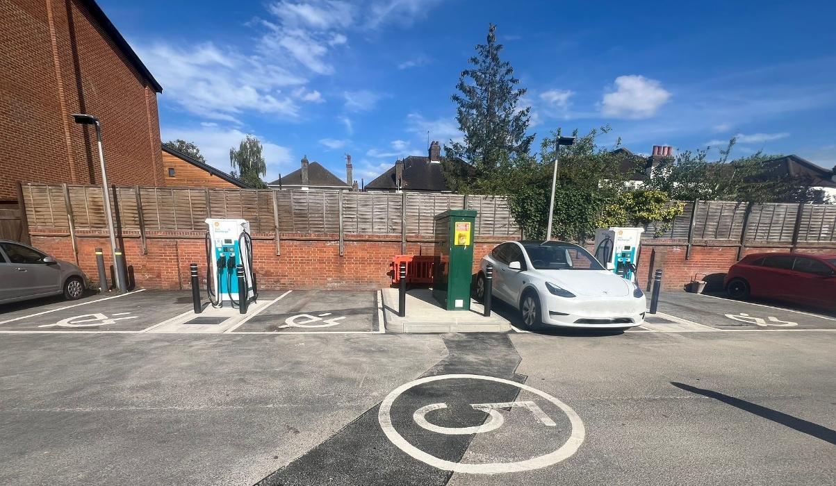 Shell Recharge Charging Station