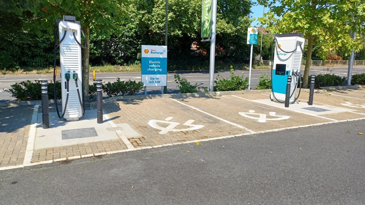 Shell Recharge Charging Station