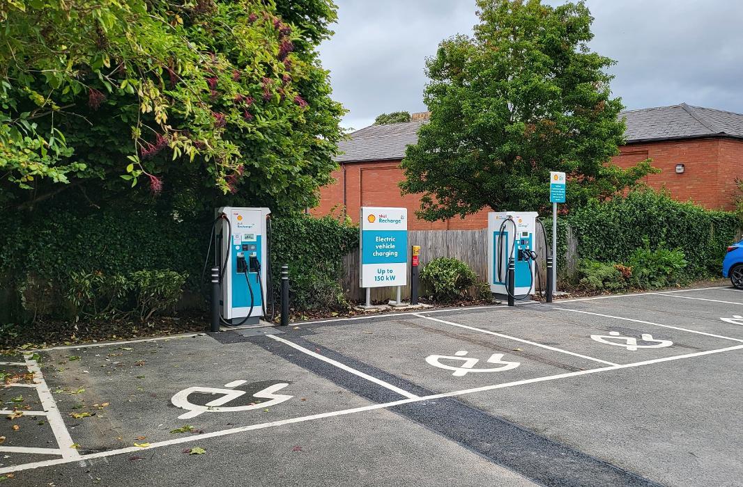 Shell Recharge Charging Station