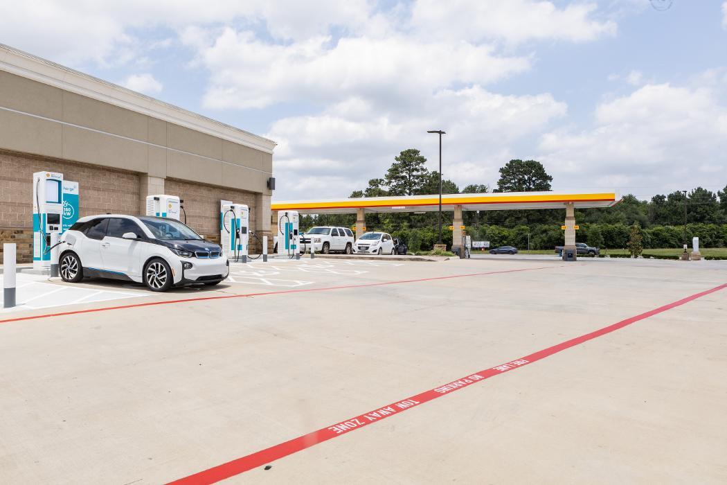 Shell Recharge Charging Station