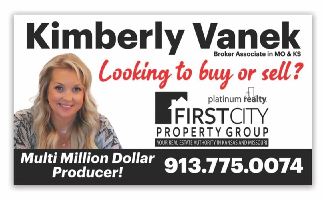Kimberly Vanek/ Broker Associate MO & KS