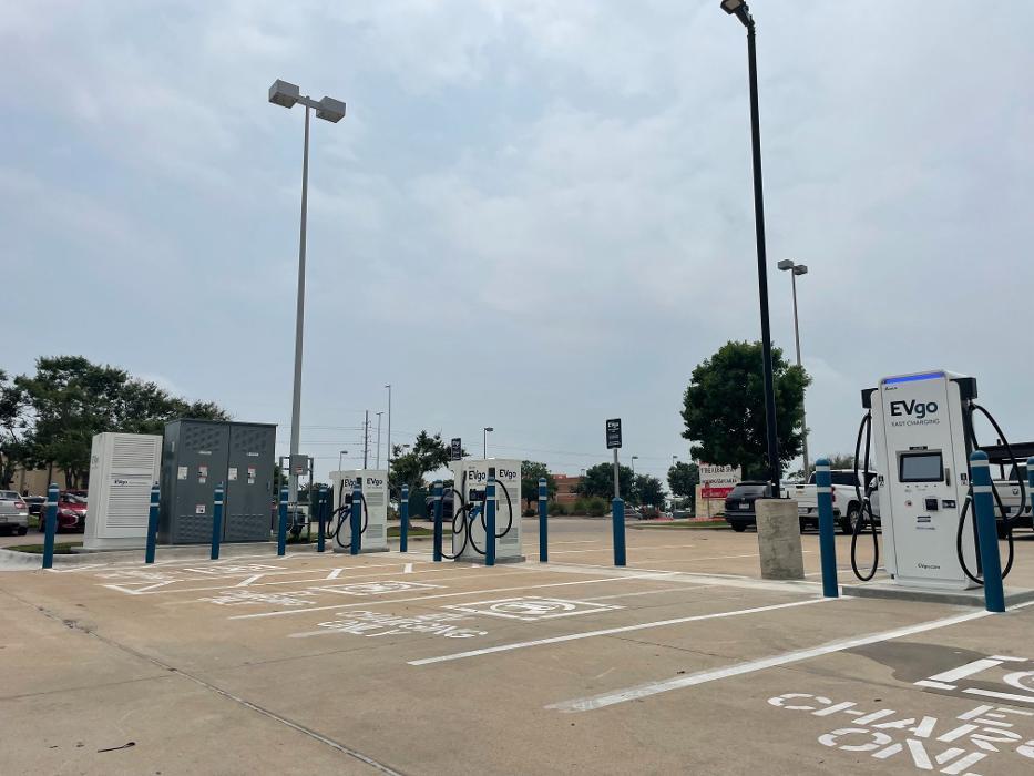 EVgo Car Charging Station