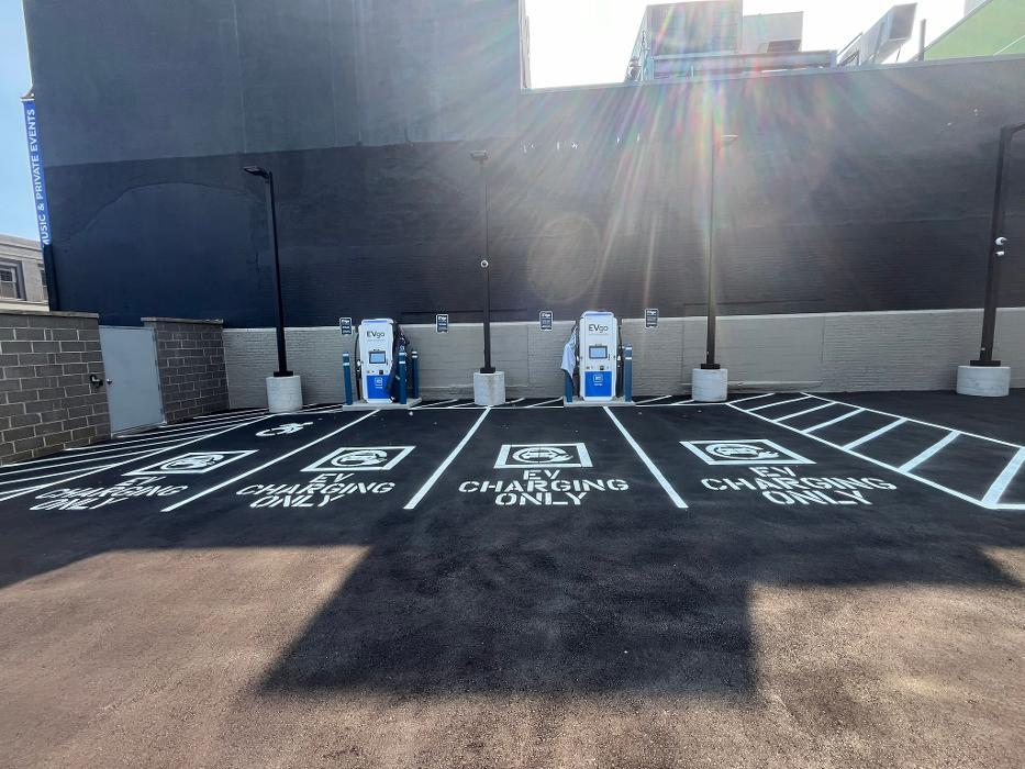 EVgo Car Charging Station