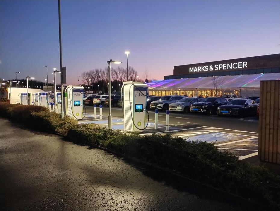 bp pulse Charging Station