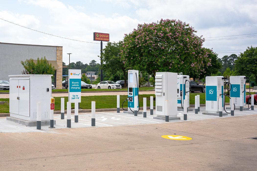 Shell Recharge Charging Station