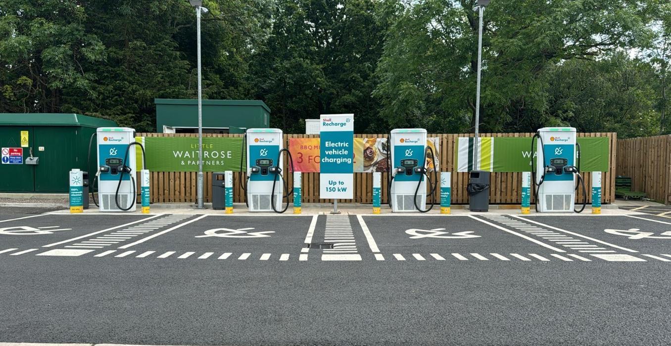 Shell Recharge Charging Station