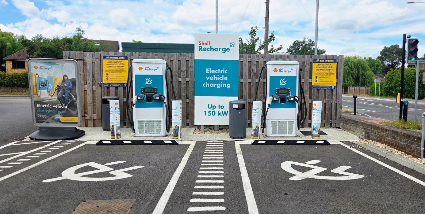 Shell Recharge Charging Station