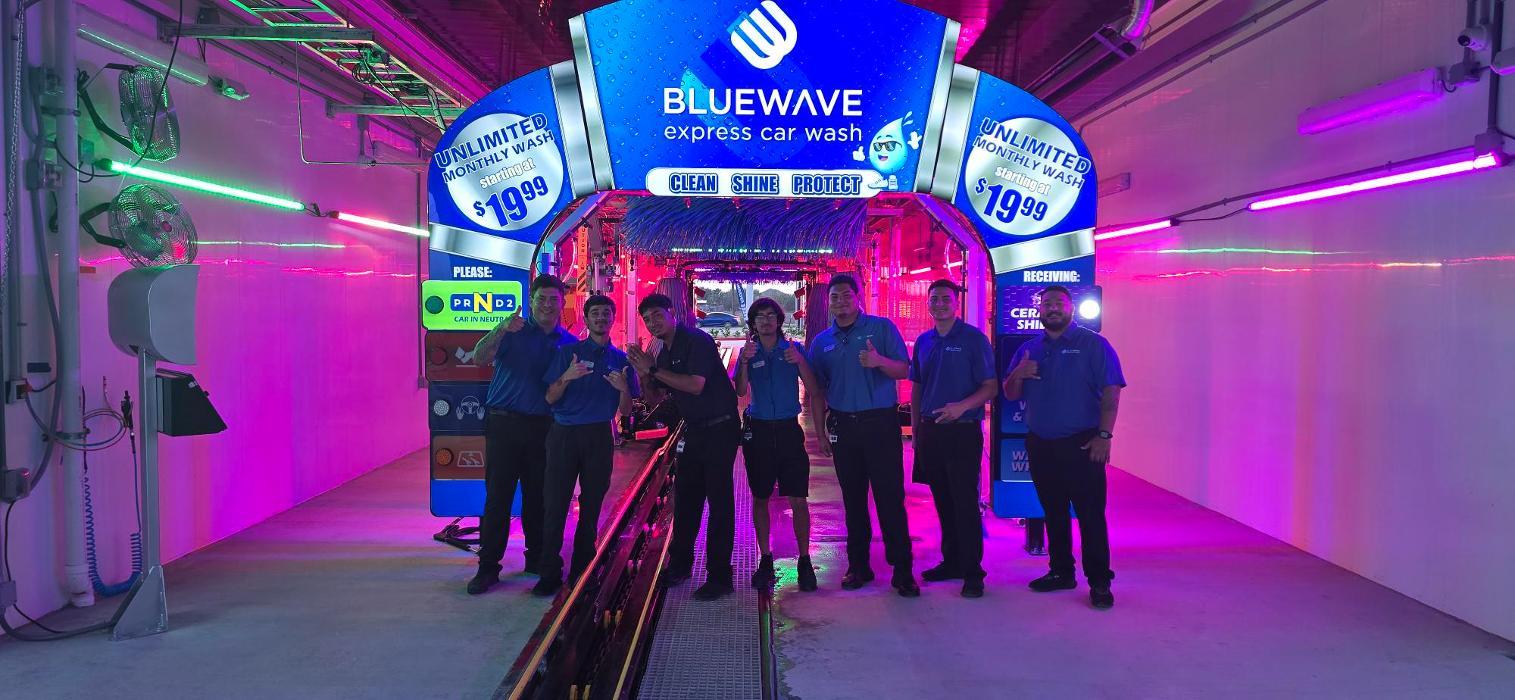 BlueWave Express Car Wash
