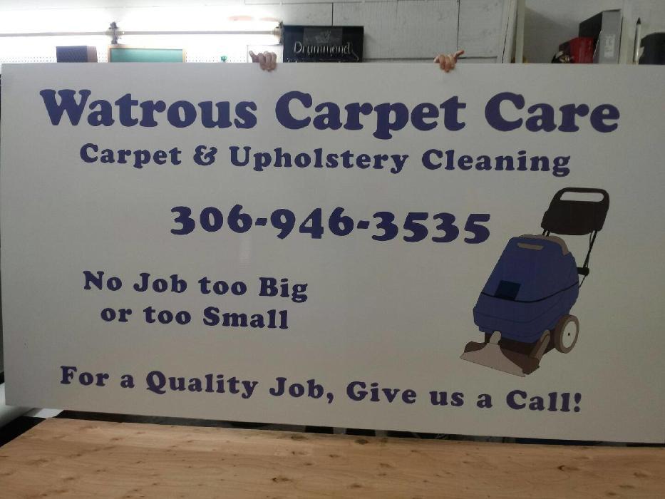Care Printing Signs & Storage