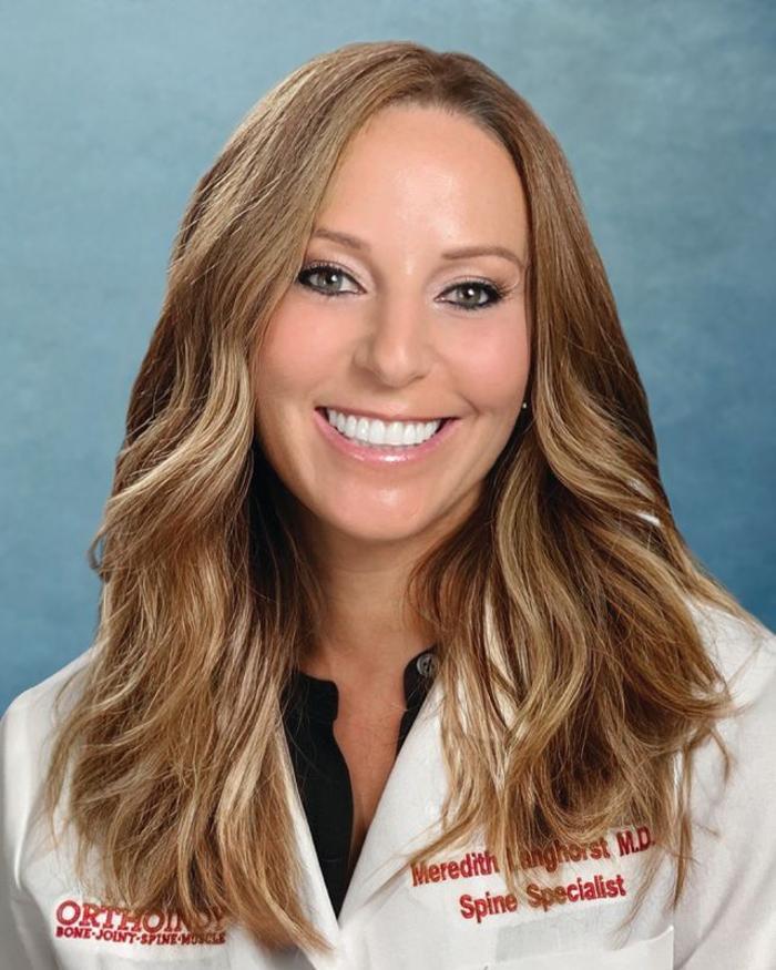 Non-operative Spine Doctor: Meredith Langhorst, MD