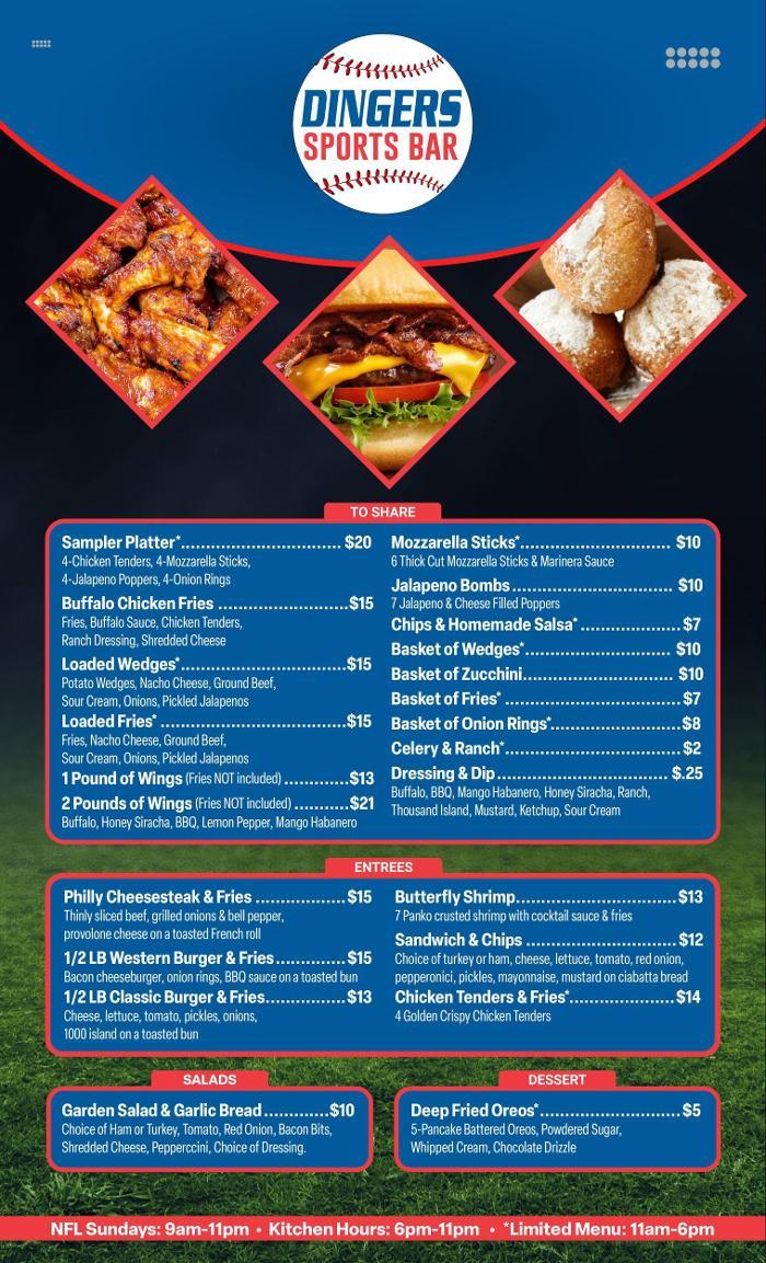 Dingers Sports Bar & Grill