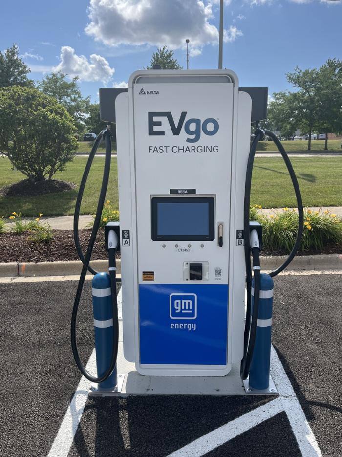 EVgo Car Charging Station