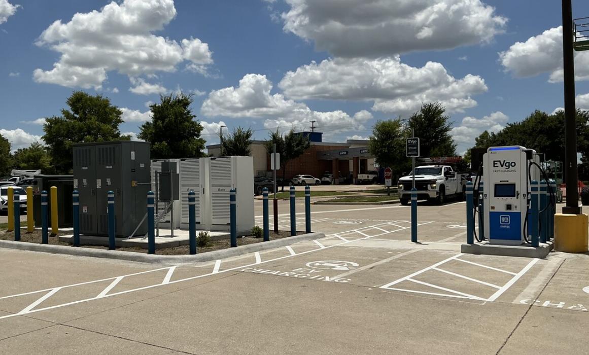 EVgo Car Charging Station