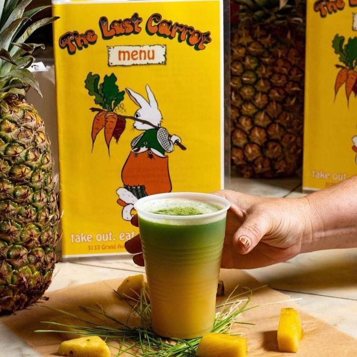 The Last Carrot - smoothies, fresh juices, healthy fare, vegetarian friendly