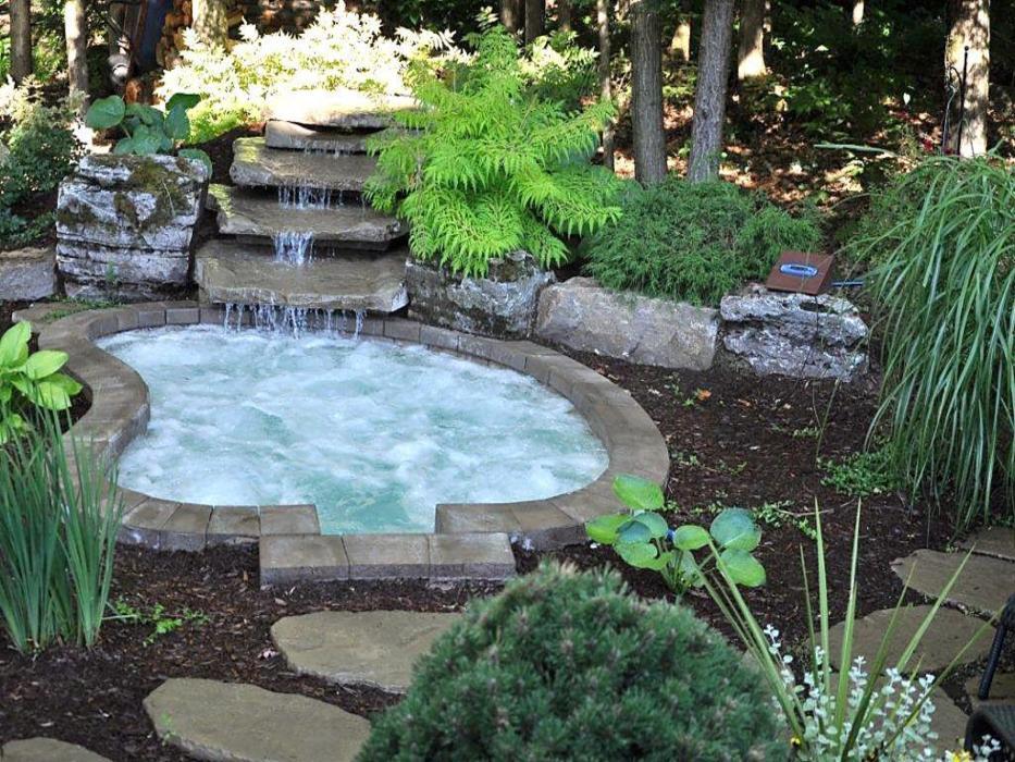 Au bord de ma piscine