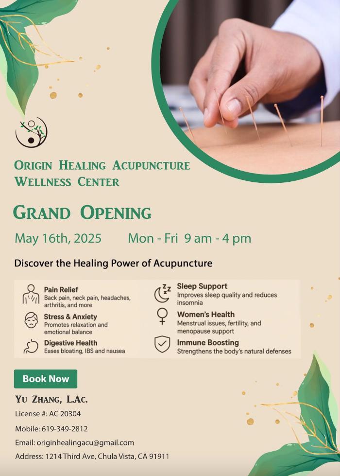 Origin Healing Acupuncture Wellness Center