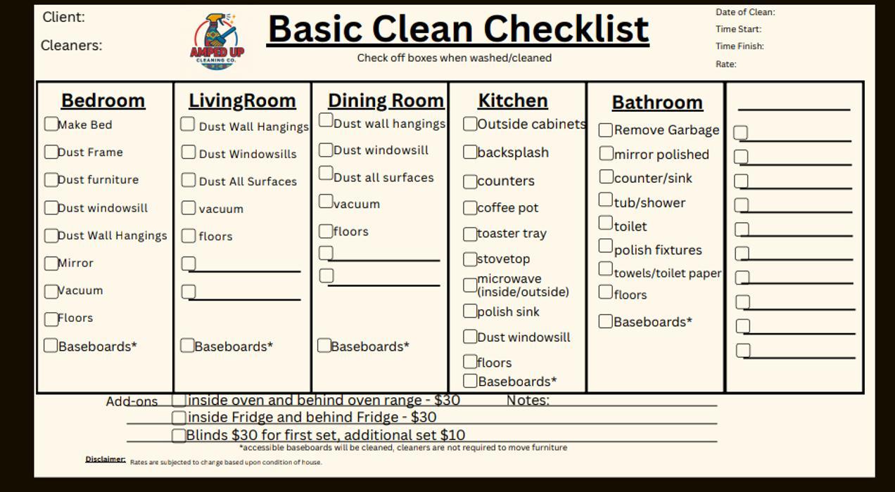 Amped Up Cleaning Co.