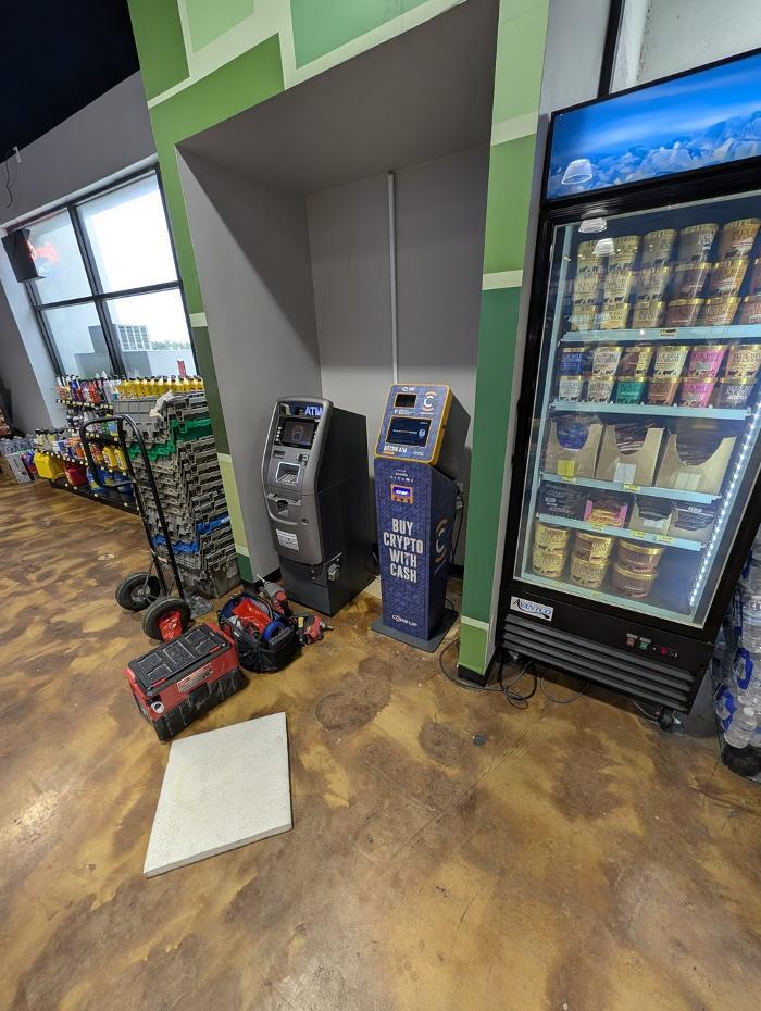 CoinFlip Bitcoin ATM - Checkout Food Stores 68 (Sulphur)