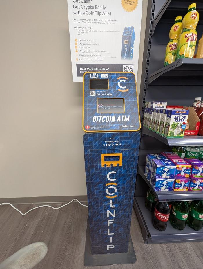 CoinFlip Bitcoin ATM - B-Square (Toronto)