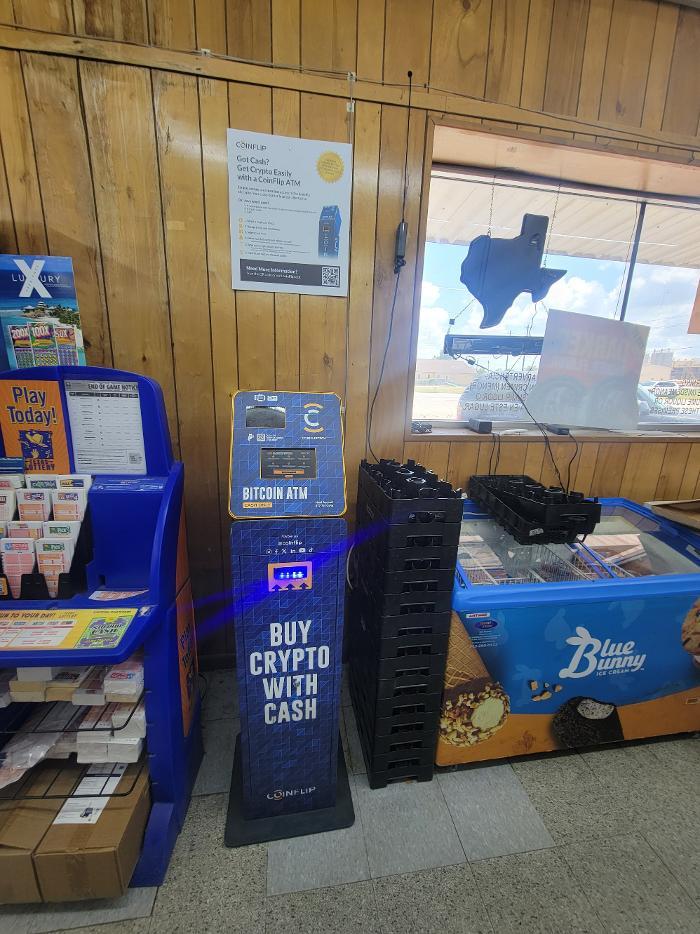 CoinFlip Bitcoin ATM - Home Boy Food Mart (Wharton)