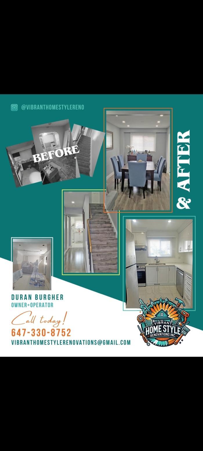 Vibrant Home Style Renovations Inc.