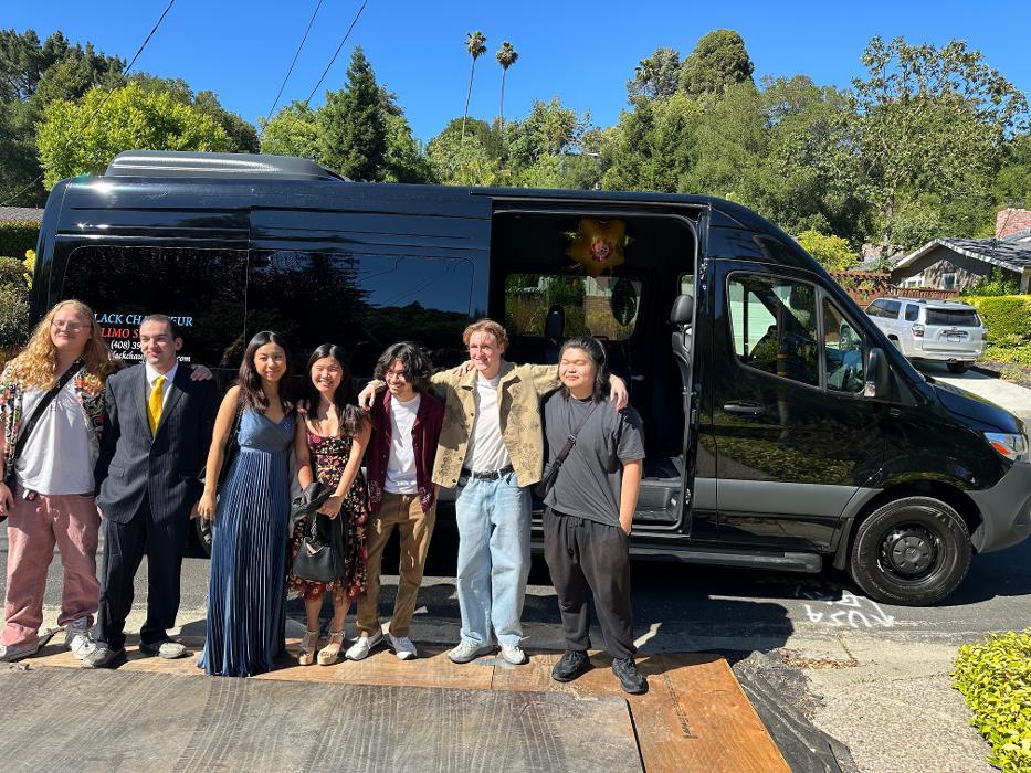 Black Chauffeur Limo Service