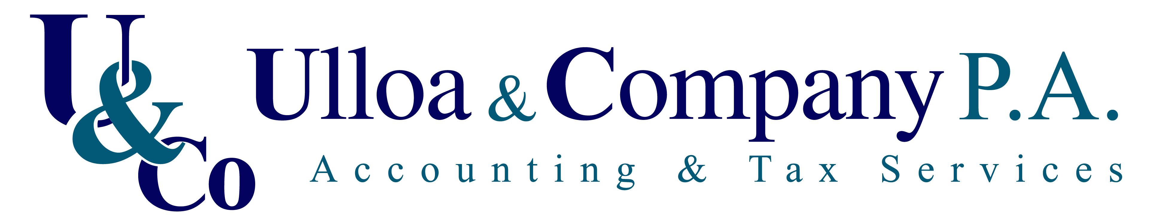 Ulloa & Company P.A. Accounting & Tax Services