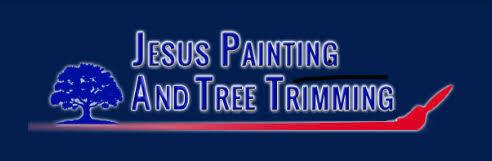 Jesus Painting & Tree Trimming