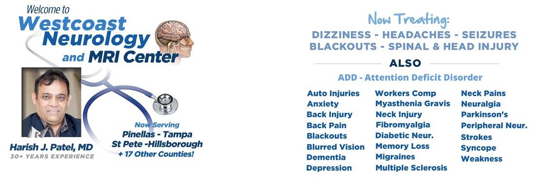 West Coast Neurology: Dr Patel, M.D.