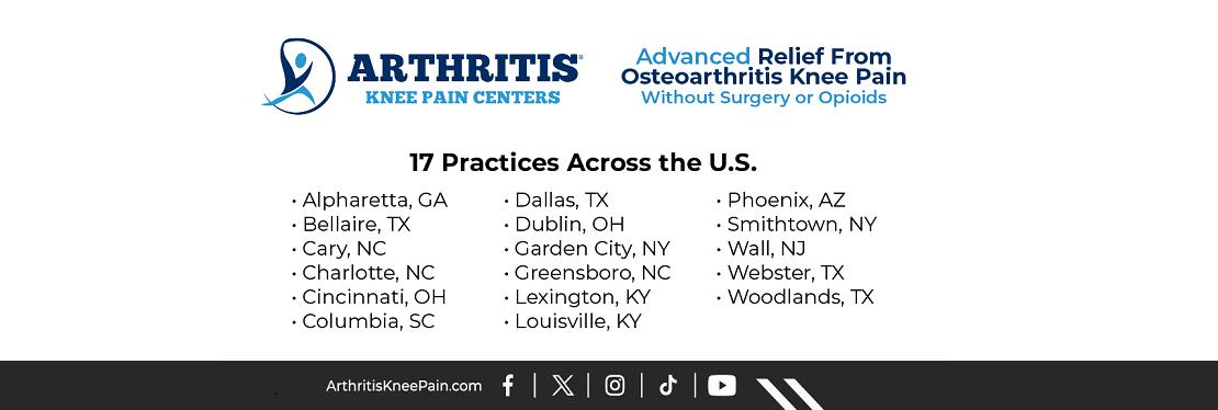 Arthritis Knee Pain Centers Lexington