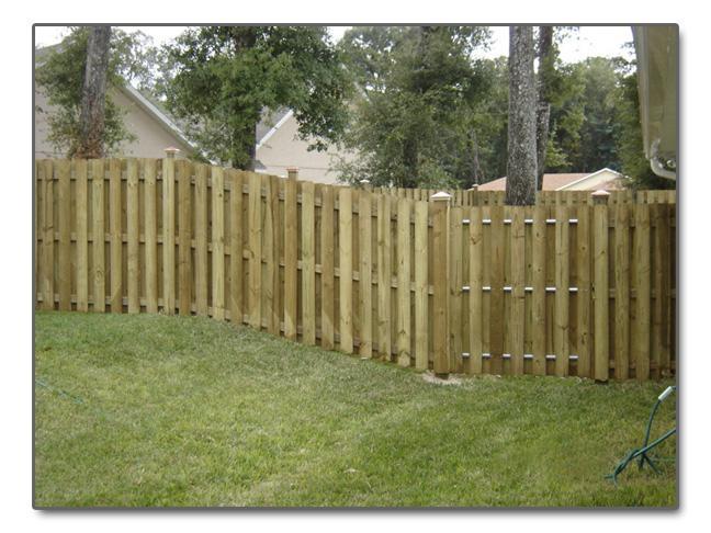 Wood Privacy Fence