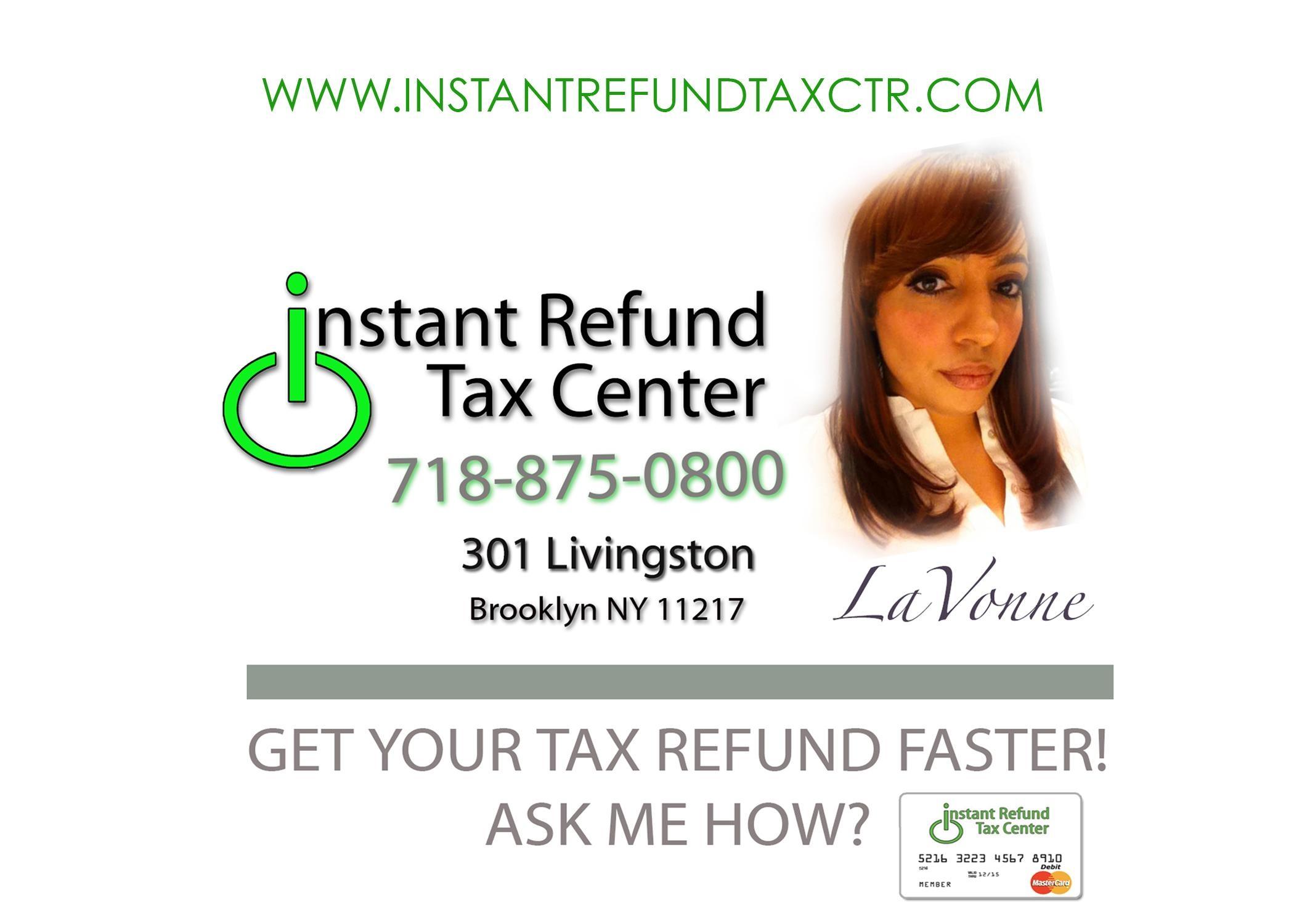 INSTANT REFUND TAX SERVICE CENTER LAVONNE