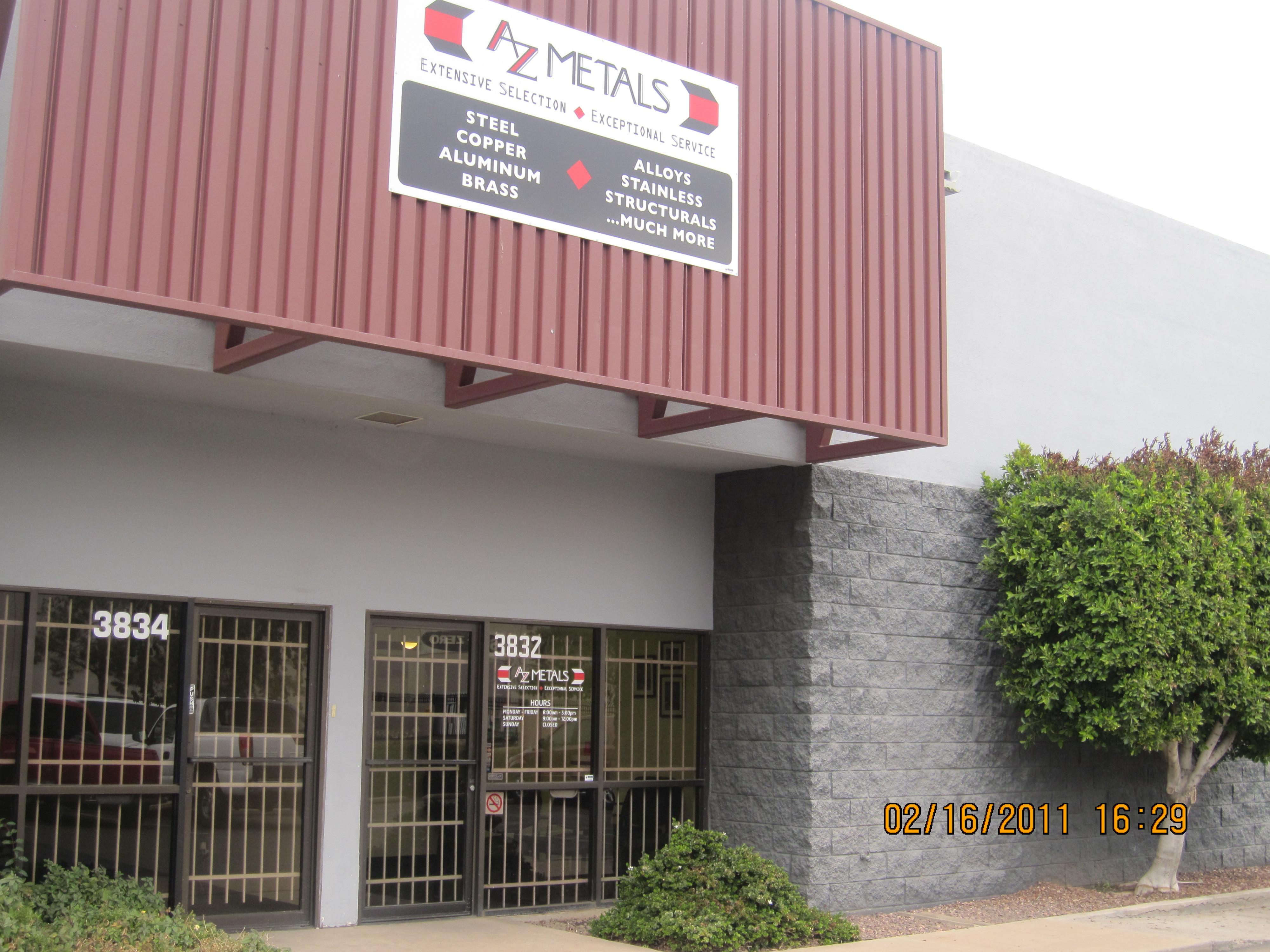 AZ METALS storefront